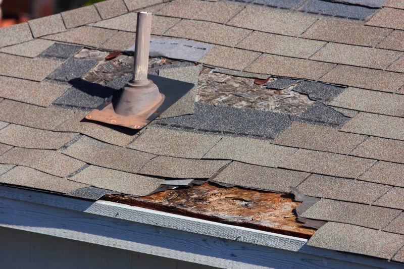 Damaged Roof Replacement in Woonsocket, RI