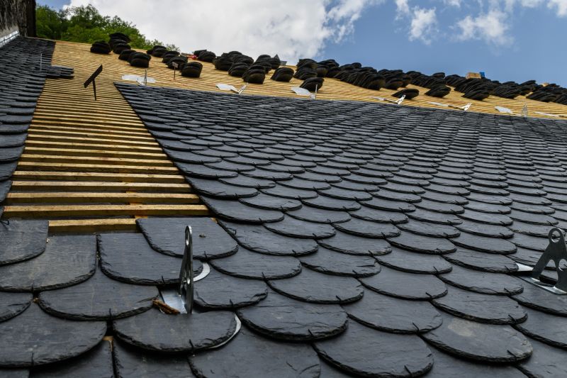 Slate Roof Construction in Brockton, MA